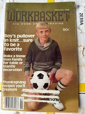 Vintage The Workbasket magazine. November 1978